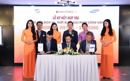 Hai ông lớn Viettel và Samsung bắt tay hợp tác cùng CenHomes