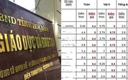 28 sinh viên Hoà Bình gian lận điểm thi bị trả về: Thí sinh Hà Giang xử lý sao?