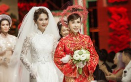 Hoa hậu Hoàng Dung e ấp và hạnh phúc trong ngày "Vu quy"