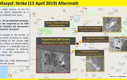Ảnh vệ tinh chứng minh Israel hủy diệt mục tiêu Iran "chính xác tuyệt đối"