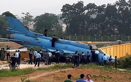 Ảnh hiện trường vụ máy bay Su-22 gặp nạn ở Yên Bái