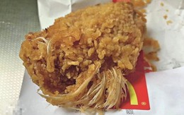 Thực khách phát hiện cánh gà McDonald còn nguyên lông