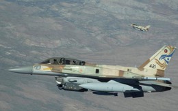 Chiến đấu cơ Israel áp sát biên giới trong đêm, phòng không Syria báo động cao