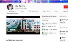 Kênh Youtube kiếm 450 triệu/tháng của Khá "Bảnh" đã chính thức bị xóa sổ