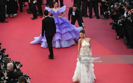 Màn đụng độ thú vị tại thảm đỏ Cannes: "Chị đại showbiz Thái" được chăm sóc như bà hoàng, siêu mẫu thế giới Bella Hadid bị ngó lơ