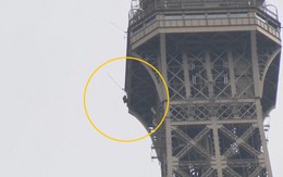Phát hiện có người leo trèo bên ngoài, Pháp sơ tán khẩn tháp Eiffel