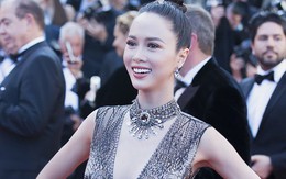 Trước Ngọc Trinh, Top 5 Hoa hậu Việt Nam 2012 từng gây tranh cãi với trang phục hở 80% da thịt ở LHP Cannes