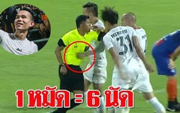 Quyết đánh bại Việt Nam, Thái Lan làm điều khó tin với cầu thủ đấm trọng tài