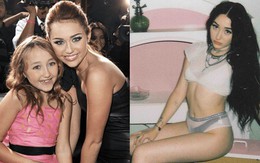 Ai ngờ cô em út của Miley Cyrus nay đã lớn thế này, lại còn khoe body nuột chẳng kém gì chị gái