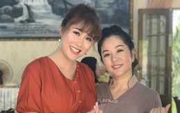 Phi Thanh Vân và Thúy Nga cùng nhau đi chùa làm từ thiện