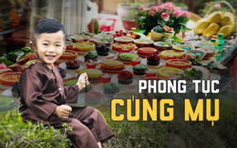 Vì sao khi trẻ con cúng mụ lại phải chuẩn bị nhiều đồ đến thế? Món nào cũng phải đủ 12?