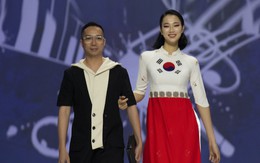 Hoa hậu Thủy Tiên làm vedette trong show của NTK Đỗ Trịnh Hoài Nam tại Hàn Quốc