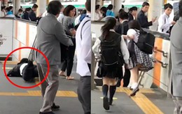 Nữ sinh Nhật Bản bị doanh nhân 30 tuổi sờ ngực tại tàu điện ngầm và cái kết bất ngờ dành cho kẻ biến thái
