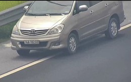 Tước giấy phép lái xe 2 tháng với nữ tài xế đi lùi trên cao tốc Hà Nội - Hải Phòng