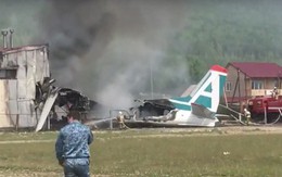 Máy bay Antonov An-24 hạ cánh khẩn cấp ở Nga, 2 phi công thiệt mạng