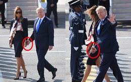 Vừa đặt chân tới Vương quốc Anh, Tổng thống Trump 'muối mặt' khi bị soi khoảnh khắc vợ lạnh nhạt, hờ hững với mình