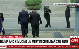Ông Trump trở thành TT Mỹ đầu tiên đặt chân lên đất Triều Tiên, ông Kim Jong-un nói "bỏ lại quá khứ"