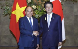 Thủ tướng Nguyễn Xuân Phúc hội đàm với Thủ tướng Nhật Bản Shinzo Abe