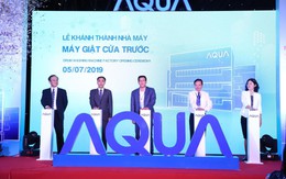 AQUA việt nam chính thức khánh thành nhà máy máy giặt cửa trước