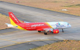 Máy bay Vietjet đi nhầm vào đường lăn đang đóng tại Tân Sơn Nhất lúc rạng sáng