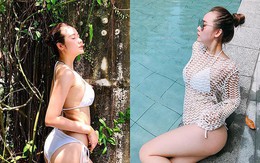 Sau khi ly hôn chồng đại gia, Huyền Lizzie tung ảnh bikini nóng bỏng