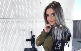 Nữ quân nhân Israel với vóc dáng gợi cảm bắn điểm xạ từng viên