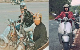 Chàng trai đưa mẹ và em gái đi phượt bằng xe máy 400 triệu khiến nhiều người trầm trồ