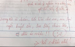 "Huýt sáo, tạo tiếng chim kêu" lúc cô giáo đang sửa bài, nam sinh nhận về lời phê phũ phàng, chừa cả đời