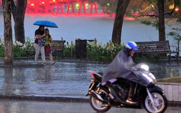 Dự báo thời tiết hôm nay: Hà Nội có thể có mưa rào và dông