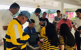 Tài xế “be” háo hức vì được khám sức khỏe miễn phí