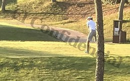 Mặc kệ Real thua muối mặt, Gareth Bale điềm nhiên đi đánh golf