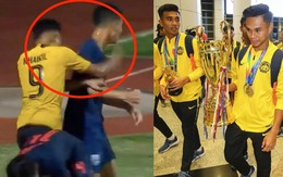 Tiền đạo U15 Malaysia lý giải hành động đấm trả cầu thủ Thái Lan