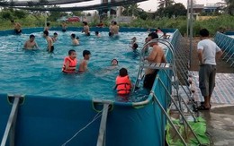 Bé gái 4 tuổi tử vong khi bị rơi xuống bể bơi lắp ghép trong trường cấp 2