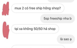 Kì kèo tiền ship với chủ shop, khách hàng nhận được câu trả lời nhẹ nhàng mà "đắng ngắt", dân mạng lại hả hê tán thưởng