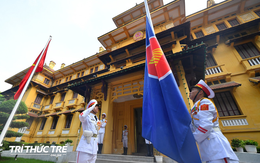 Long trọng tổ chức Lễ Thượng cờ kỷ niệm 52 năm ngày thành lập ASEAN tại Hà Nội