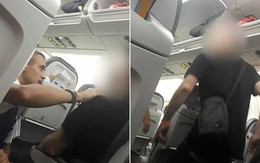 Người đàn ông dọa cắt cổ tiếp viên trên máy bay trong lúc tức giận