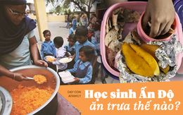 Bữa ăn của học sinh Ấn Độ: Nếu không ăn cơm mẹ nấu, học sinh được ăn bữa trưa miễn phí ở trường