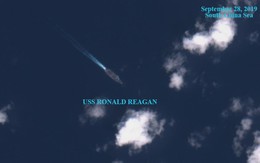 Báo Nhật Bản: Tàu sân bay Mỹ USS Ronald Reagan xuất hiện ở Biển Đông