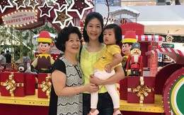3 thế hệ cơ trưởng Huỳnh Lý Đông Phương chung 1 khung hình: Mẹ ruột đẹp quý phái, con gái nhỏ siêu dễ thương