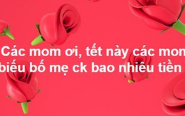 Câu hỏi 'biếu Tết nhà chồng bao nhiêu là đủ' gây tranh cãi: Người tốn hàng chục triệu, người 0 đồng, còn xin thêm