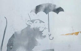 Nhật Bản xôn xao về bức vẽ "chuột cầm ô" bí ẩn ở nhà ga Tokyo