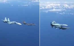 Tiêm kích Su-27 "truy sát" F-15 của Mỹ vì bám theo máy bay chở quan chức Nga