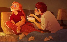 Bộ tranh "Tình yêu có màu gì" sẽ khiến bạn bất giác mỉm cười vì quá ngọt ngào