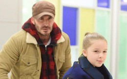 David Beckham không vui vì Harper mới 7 tuổi mà đã nhận được thứ này vào dịp Valentine