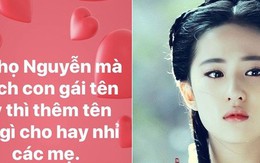 Thích con gái tên Tỷ cho giàu có, mẹ xin ‘cao kiến’ từ dân mạng liền nhận về những cái tên cười ra nước mắt