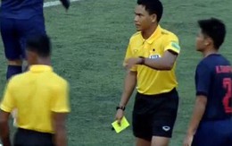 'Trọng tài Campuchia rất kém, thủ môn U22 Thái Lan phải bị thẻ đỏ'