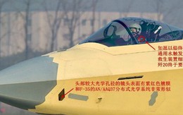 Lộ ảnh tiêm kích Trung Quốc sở hữu công nghệ "độc quyền" trên chiến đấu cơ Mỹ