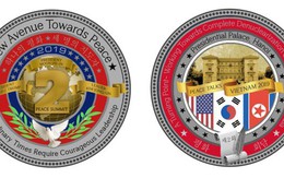 Ra mắt đồng xu 'Hòa bình' in hình Phủ Chủ tịch Việt Nam nhân dịp Hội nghị Thượng đỉnh Mỹ-Triều Tiên lần 2