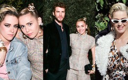 Tiền tiệc Oscar: Miley Cyrus tình tứ bên Kristen Stewart dù đến với chồng, Katy Perry khoe nhẫn khủng bên dàn siêu sao