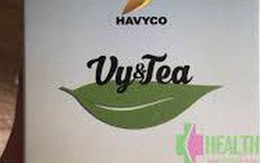 Trà thảo mộc Vy&Tea bị phát hiện có chất cấm khi xuất khẩu sang Hàn Quốc
